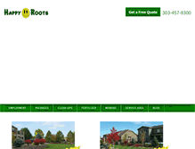 Tablet Screenshot of coloradohappyroots.com